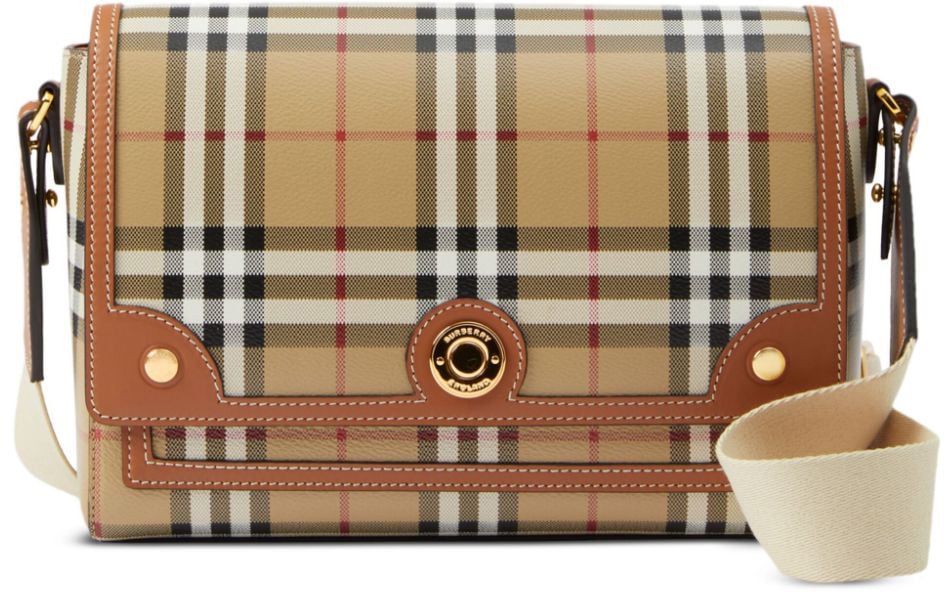 Burberry Bags Leather Brown Bruin