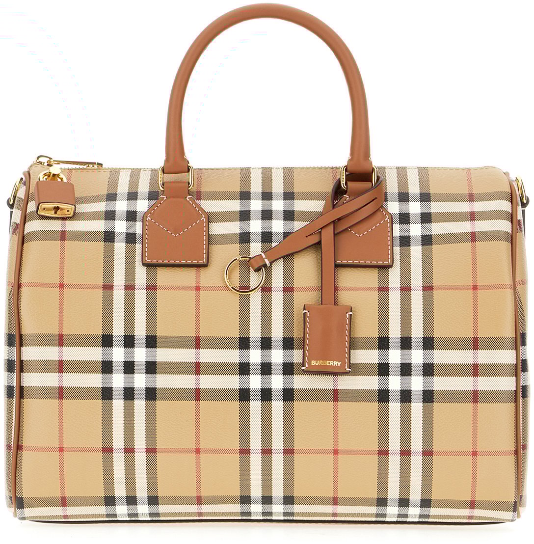 Burberry Burberry Embroidered fabric handbag Divers