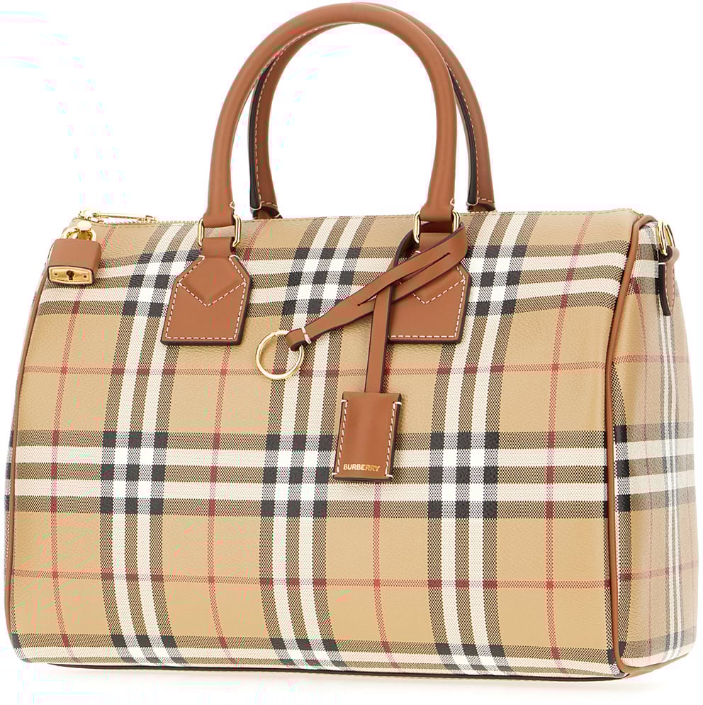 Burberry Burberry Embroidered fabric handbag Divers