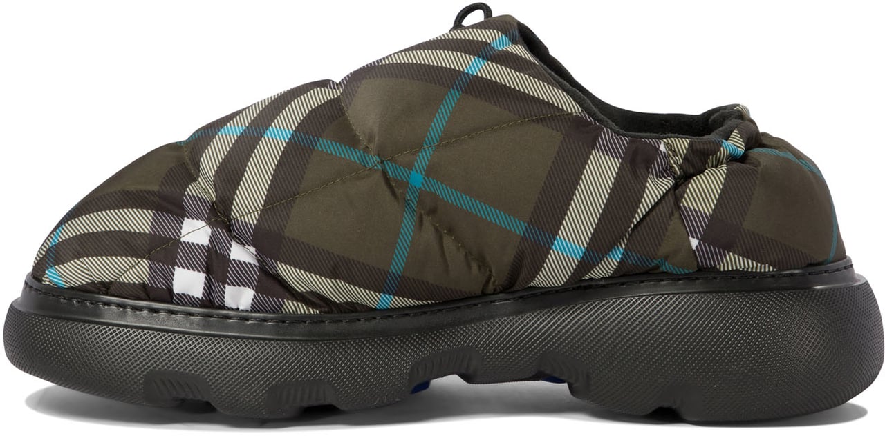 Burberry "Pillow" slippers Groen