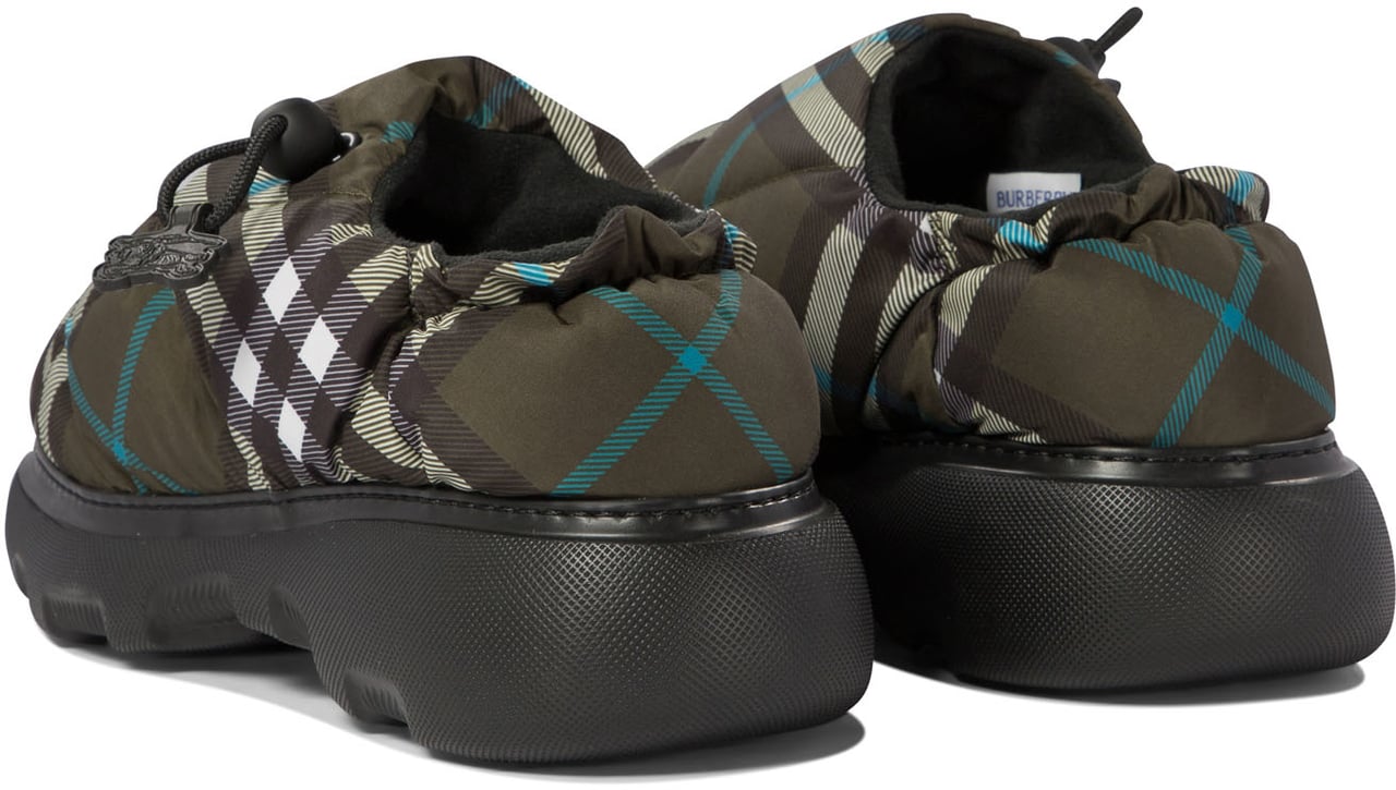 Burberry "Pillow" slippers Groen