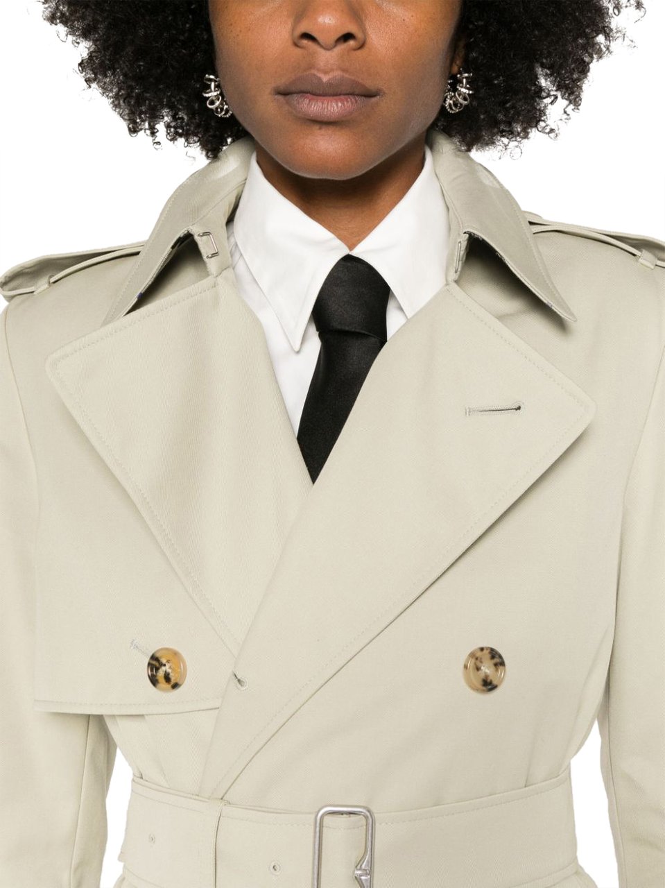 Burberry Coats Grey Grijs