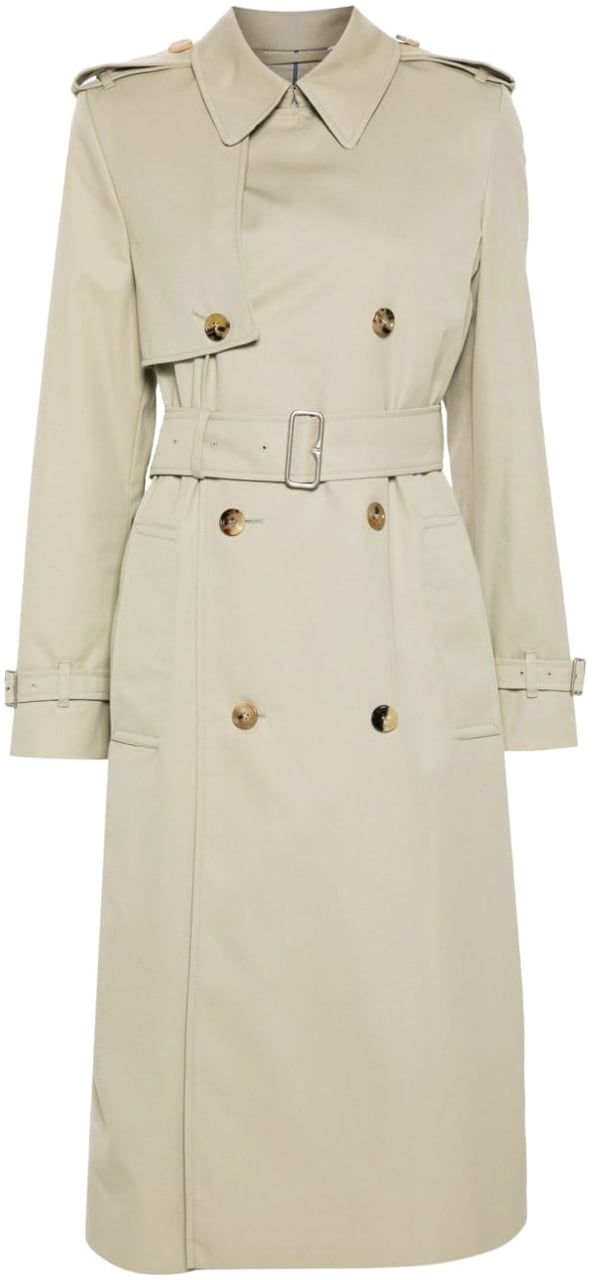 Burberry Coats Grey Grijs