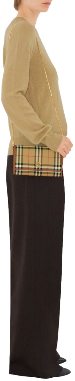 Burberry Bags Beige Beige