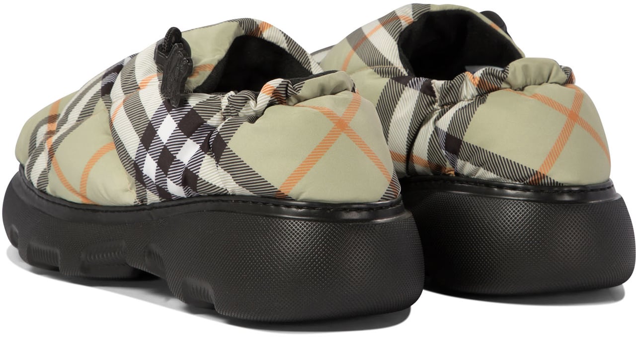 Burberry "Pillow" slippers Groen