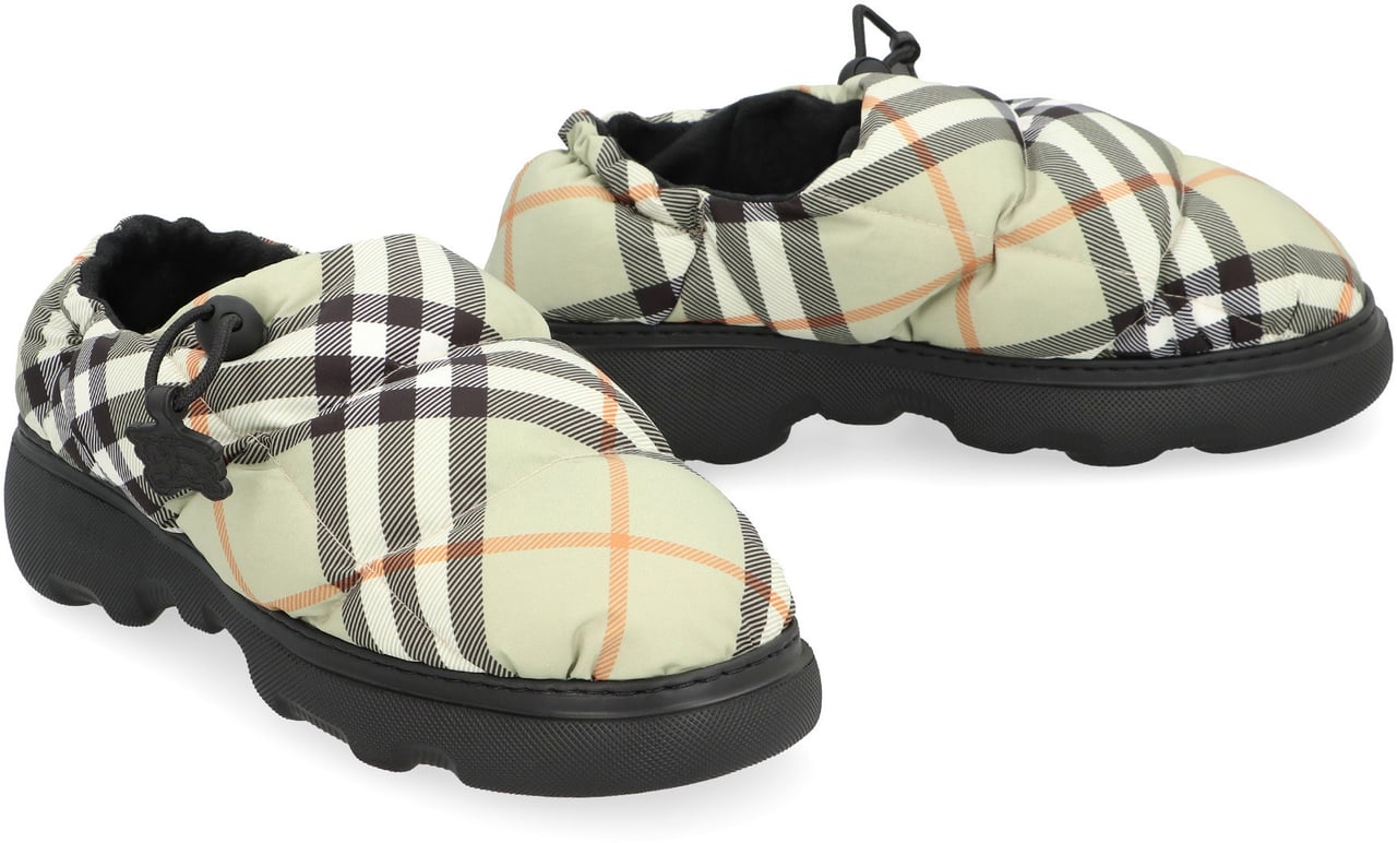 Burberry Check motif mules Beige