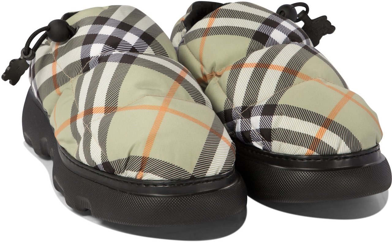 Burberry "Pillow" slippers Groen