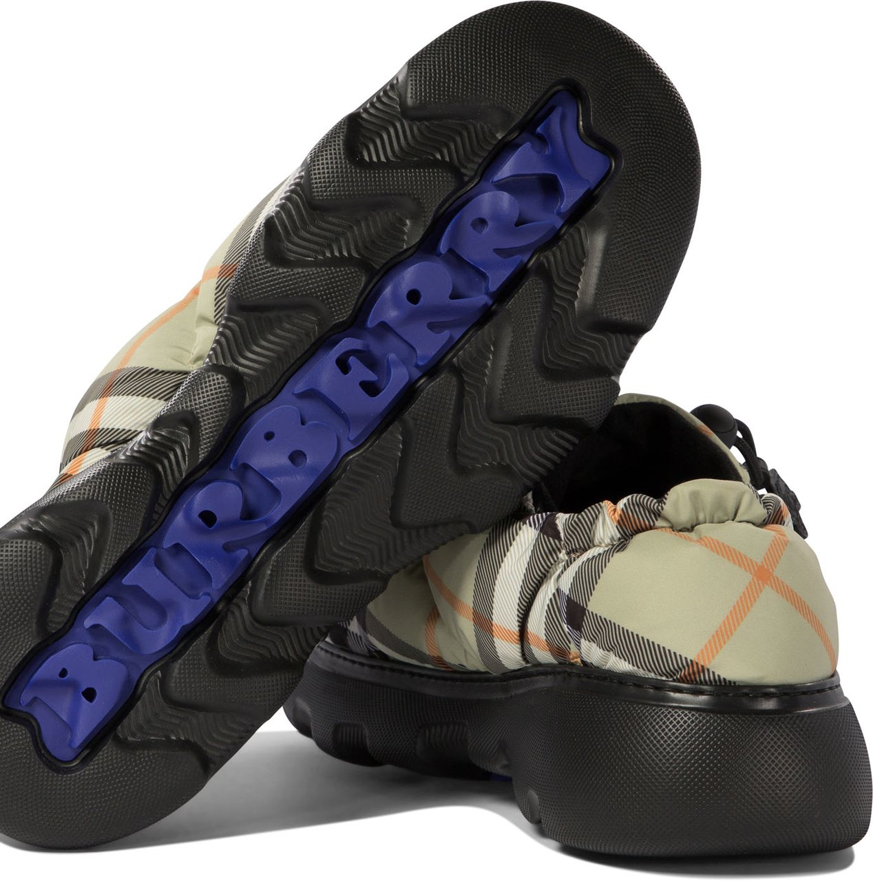 Burberry "Pillow" slippers Groen