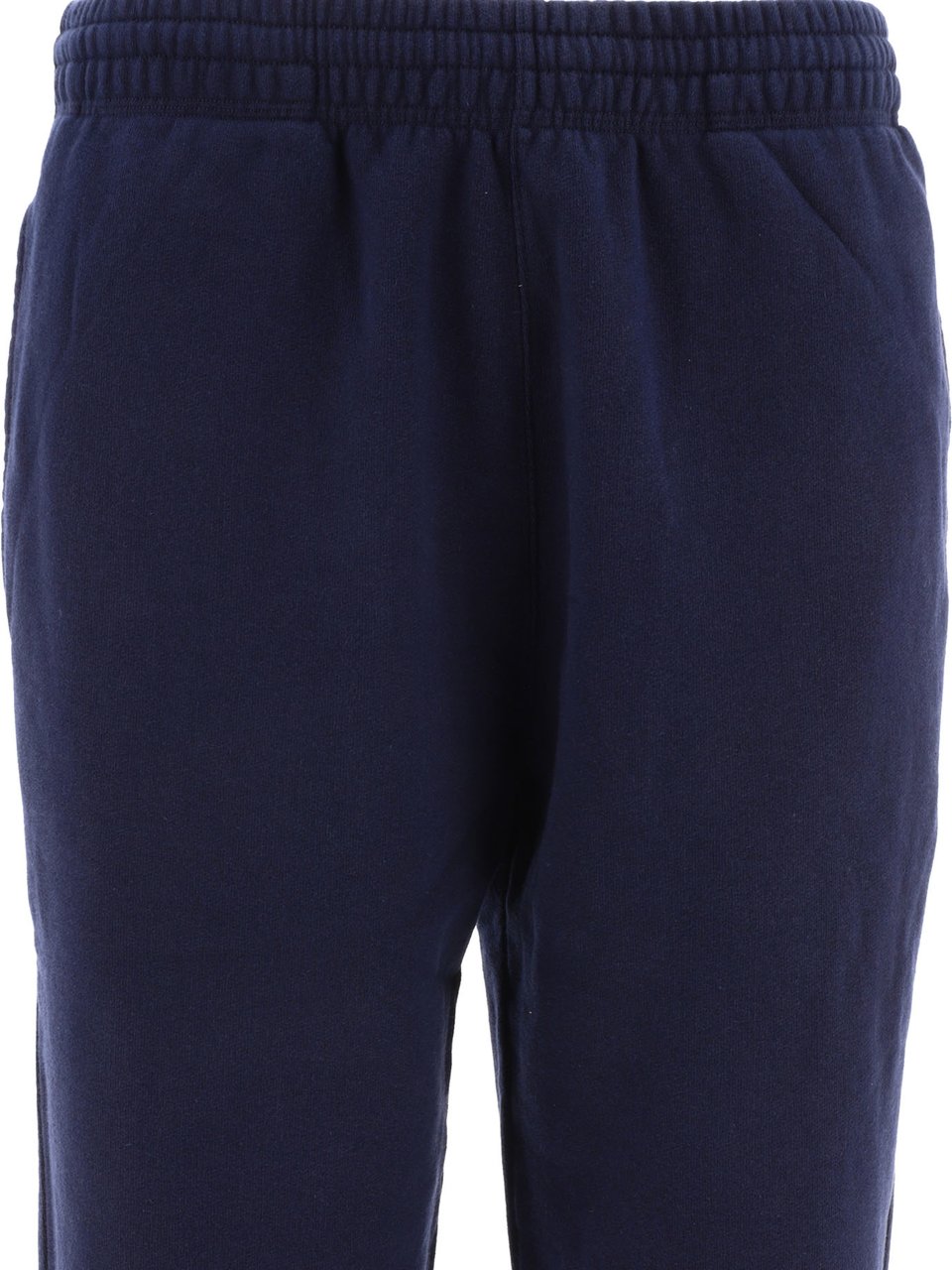 Burberry Joggers with embroidered logo Blauw