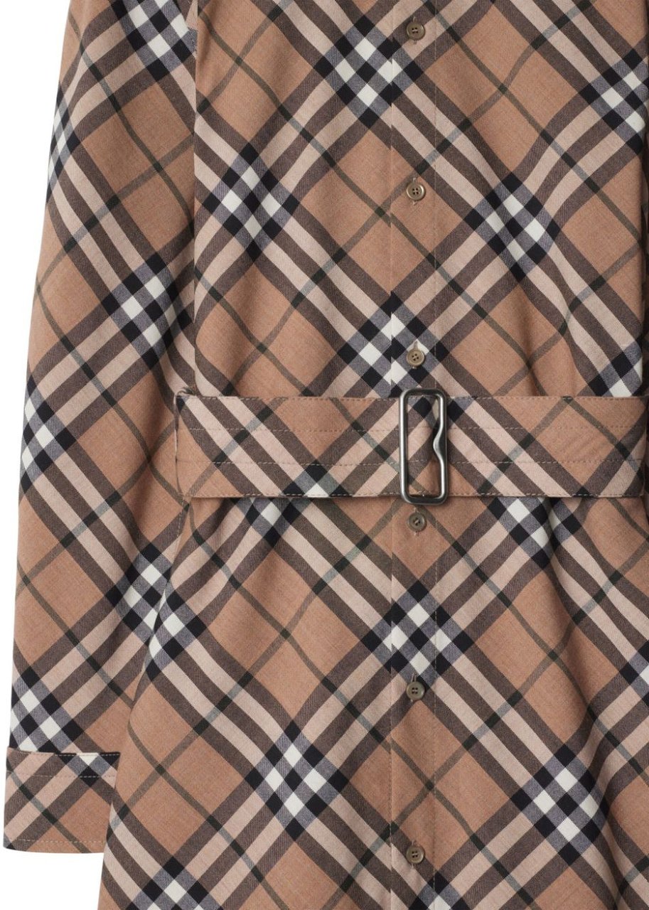 Burberry Dresses Beige Beige