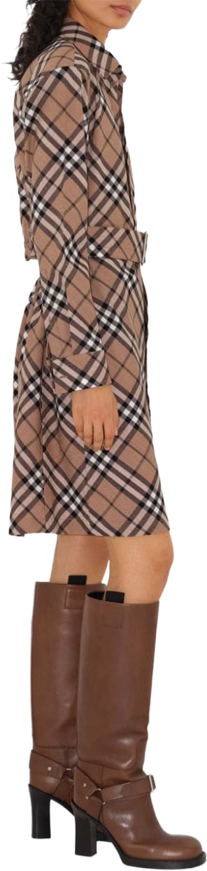 Burberry Dresses Beige Beige