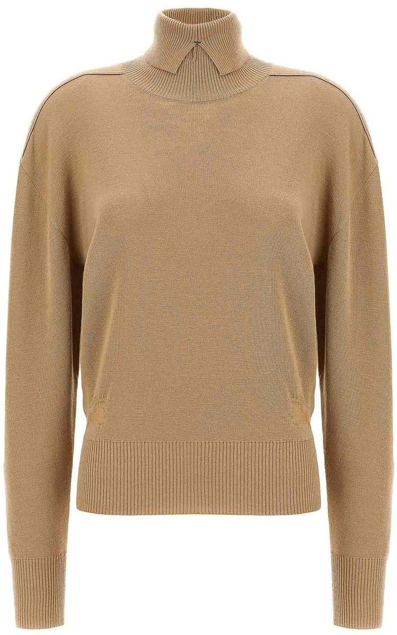 Burberry Burberry Wool Sweater Beige