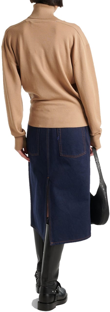 Burberry Burberry Wool Sweater Beige