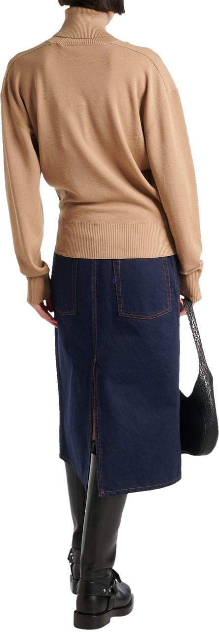 Burberry Burberry Wool Sweater Beige