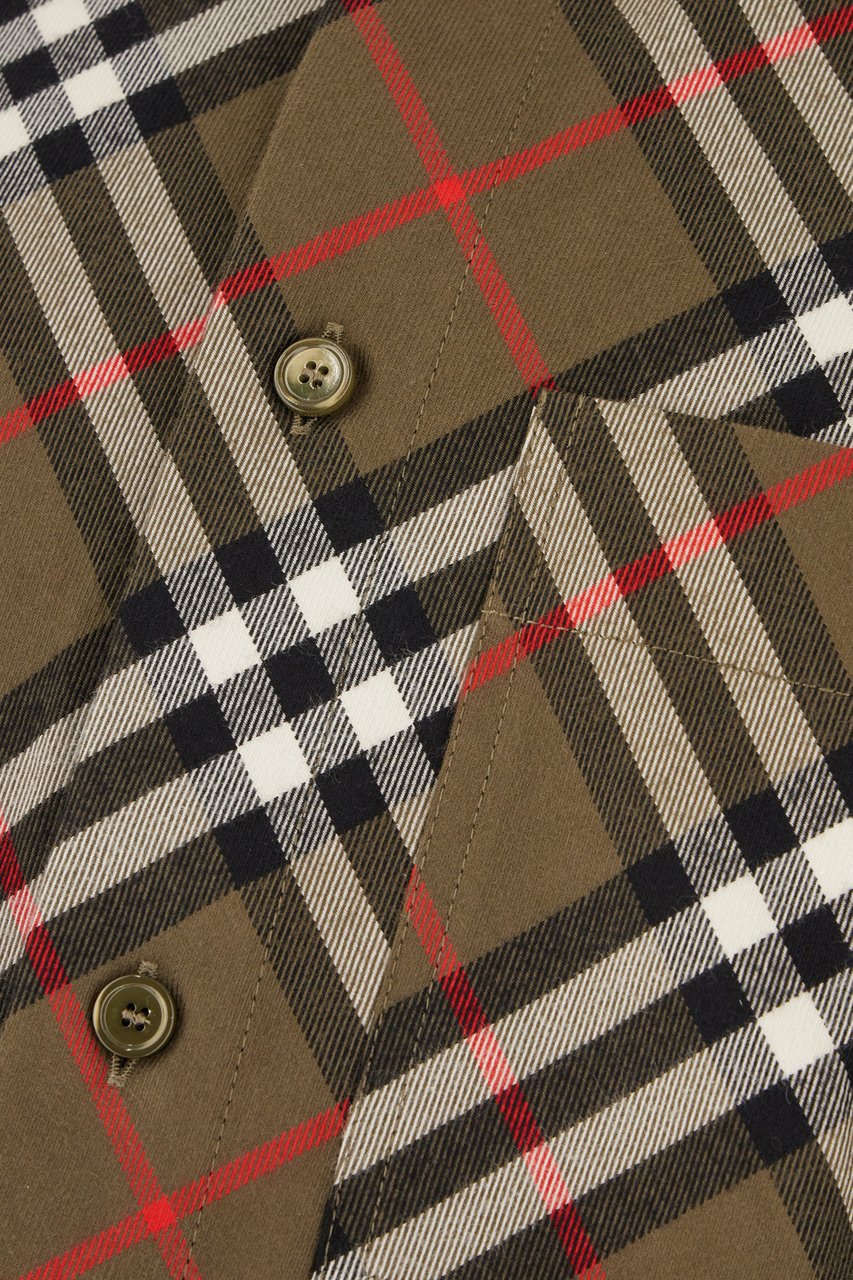 Burberry Burberry Printed cotton shirt Divers