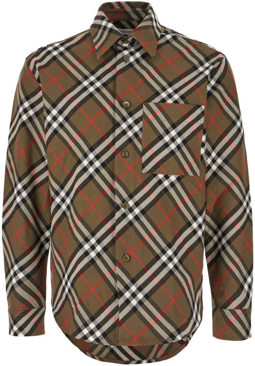 Burberry Burberry Printed cotton shirt Divers