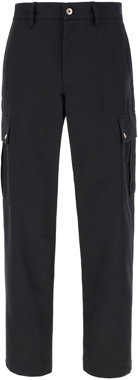 Burberry Burberry Black stretch cotton blend pants Zwart