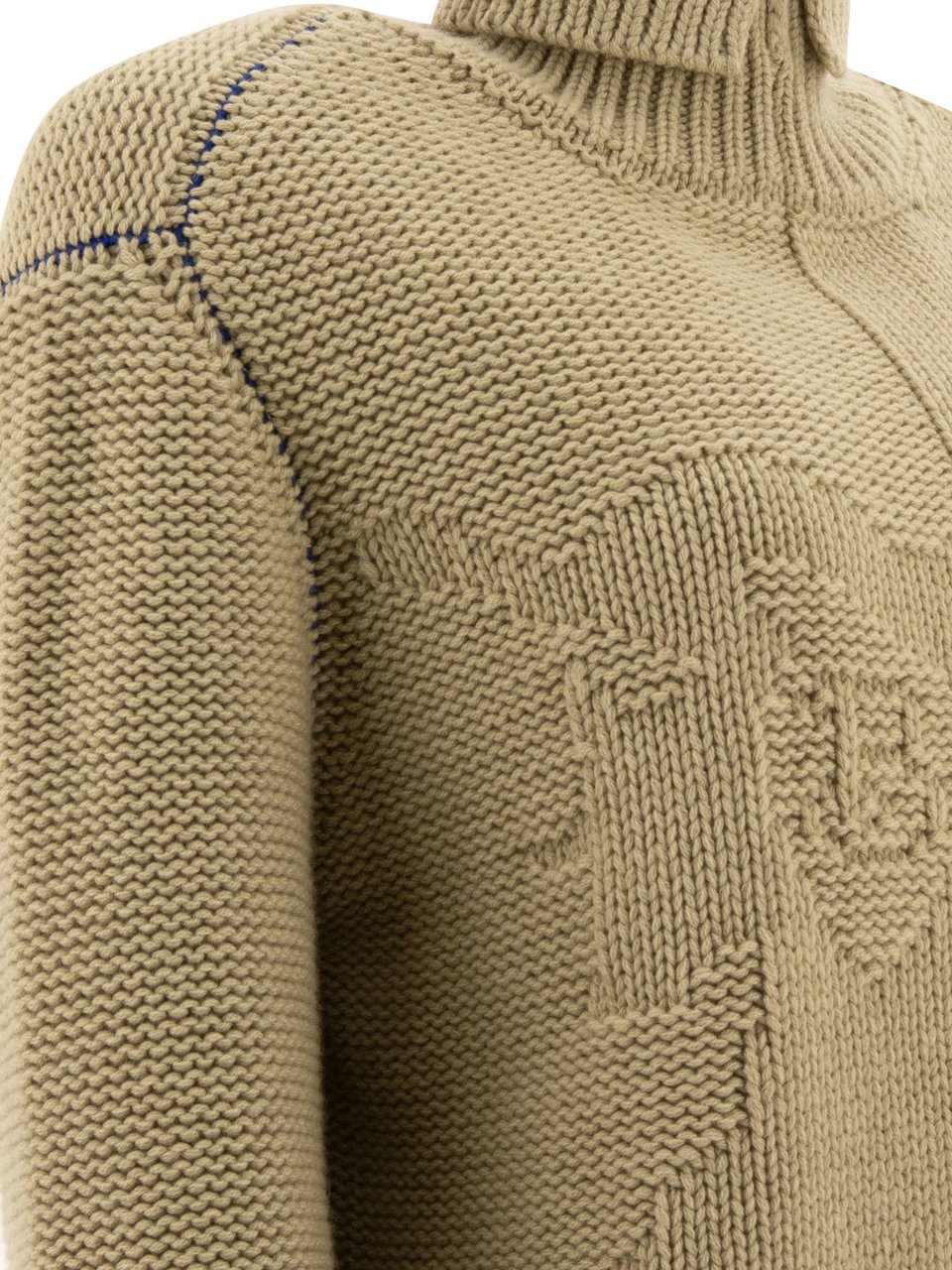 Burberry Cashmere sweater with EKD Groen