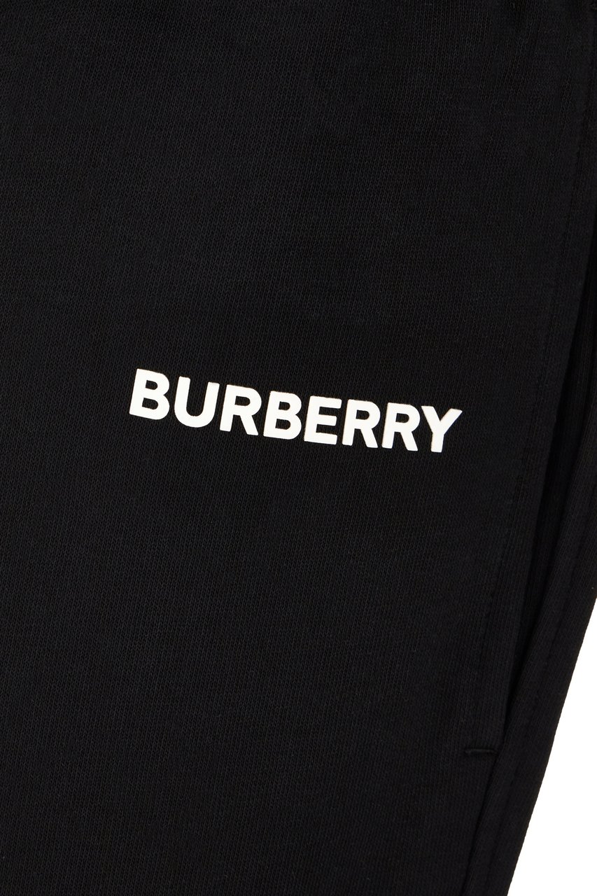 Burberry Burberry Black cotton joggers Zwart