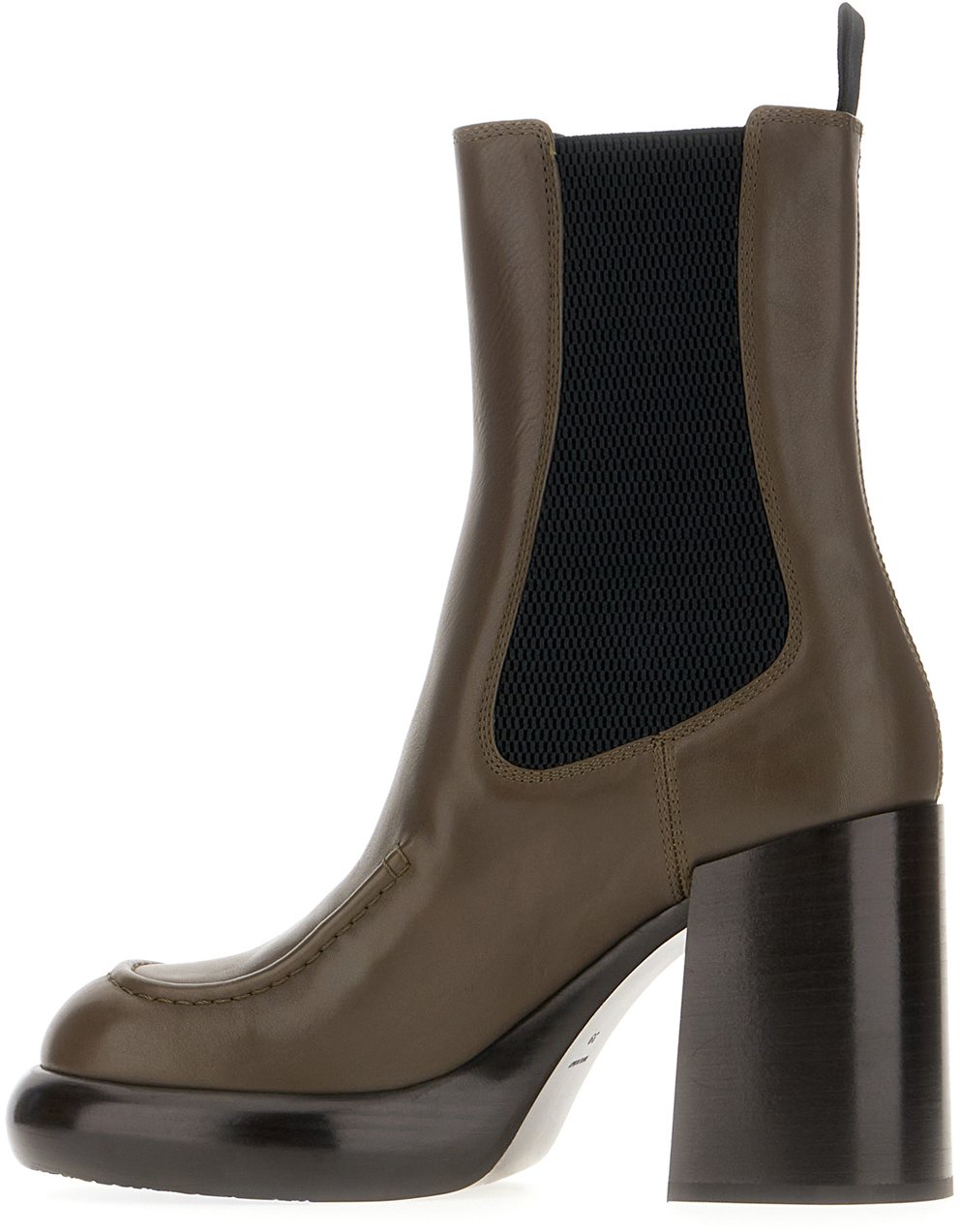 Burberry Burberry Mud leather ankle boots Bruin