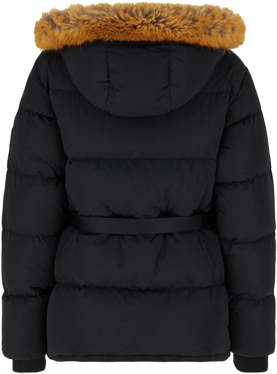 Burberry Burberry Black nylon down jacket Zwart