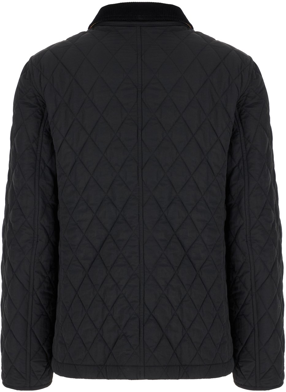 Burberry Burberry Slate nylon padded jacket Zwart
