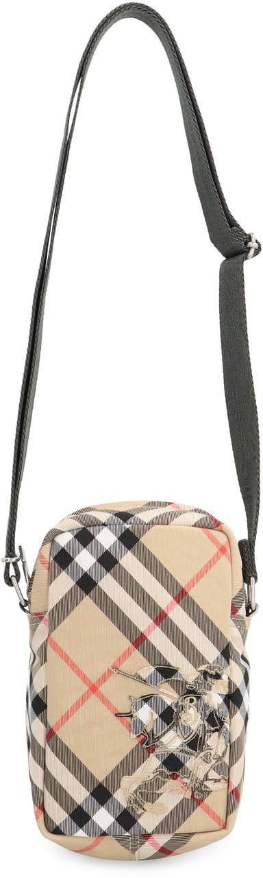 Burberry Check Fabric smartphone case/shoulder bad Neutraal