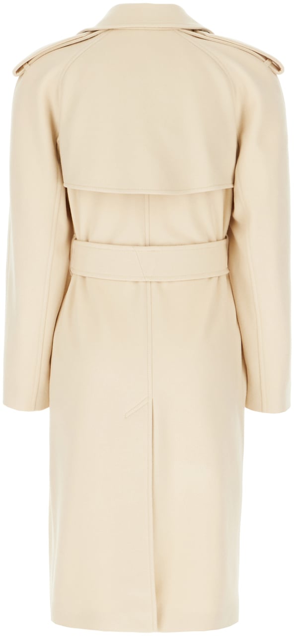 Burberry Burberry Sand cashmere coat Neutraal