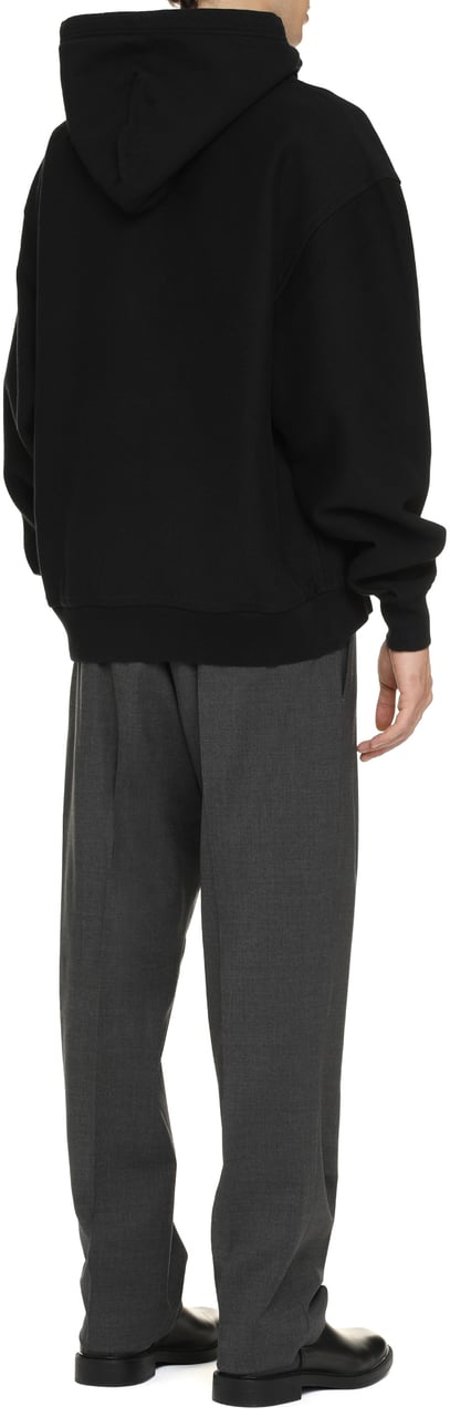 Burberry Cotton hoodie Zwart