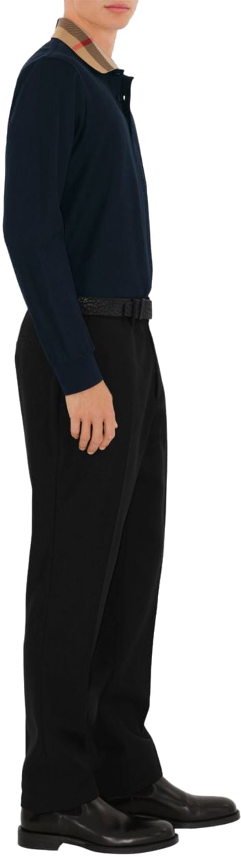 Burberry T-Shirts And Polos Blue Blauw