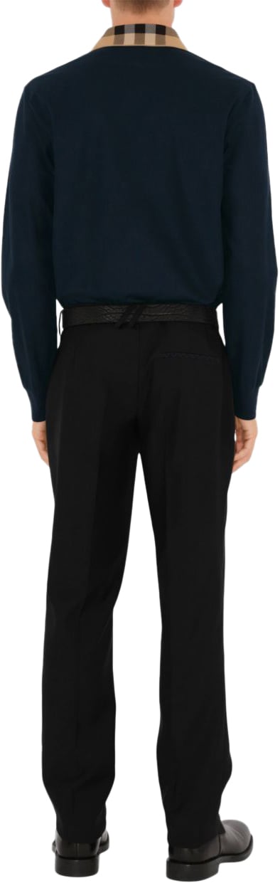 Burberry T-Shirts And Polos Blue Blauw