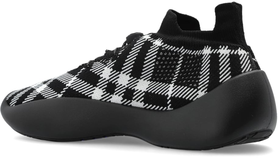 Burberry Neptune Check Logo Sneakers Divers