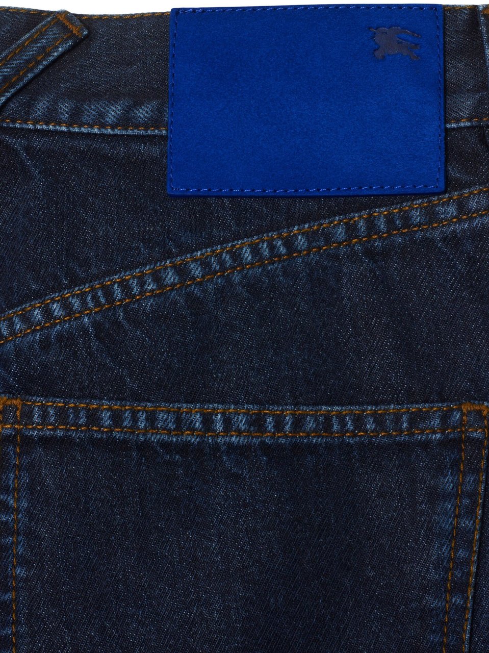 Burberry Flared Indigo Denim Five-Pocket Jeans Zwart