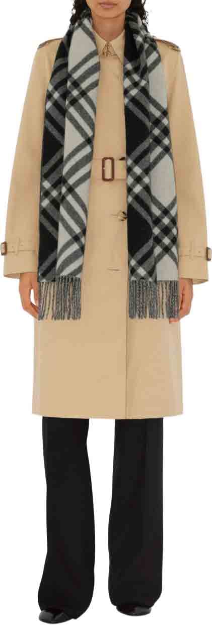 Burberry Scarfs Black Zwart
