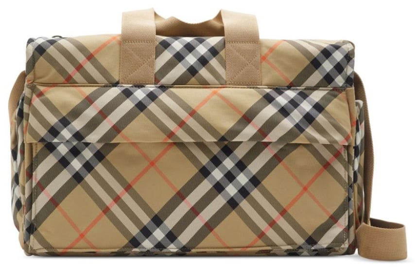 Burberry md chk dpr bwlng bag divers Divers