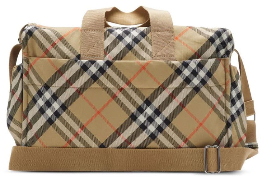 Burberry md chk dpr bwlng bag divers Divers