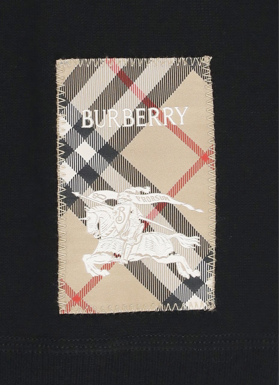 Burberry Sweaters Black Zwart