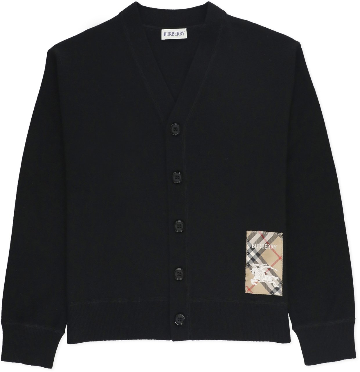 Burberry Sweaters Black Zwart