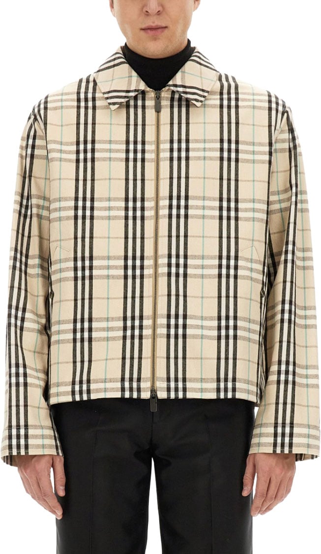 Burberry "Vintage Check" Jacket Neutraal