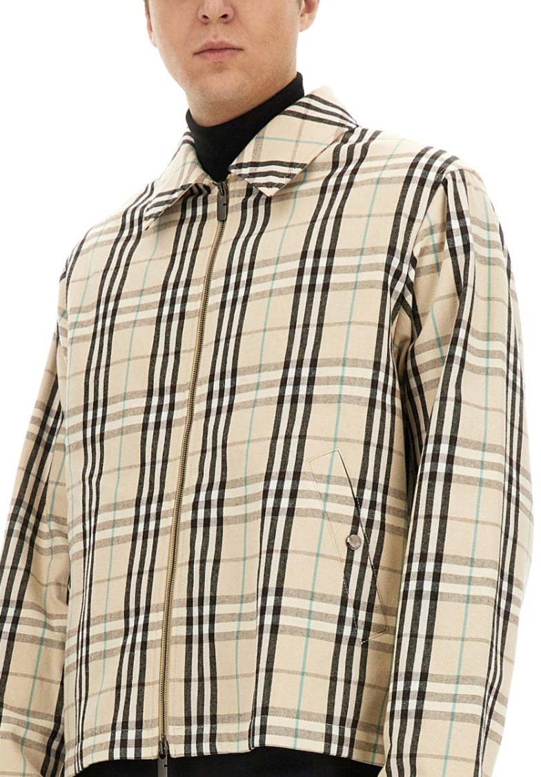 Burberry "Vintage Check" Jacket Neutraal