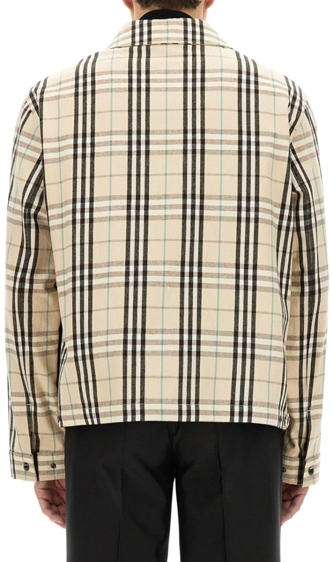 Burberry "Vintage Check" Jacket Neutraal