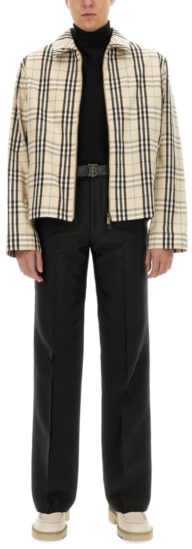 Burberry "Vintage Check" Jacket Neutraal