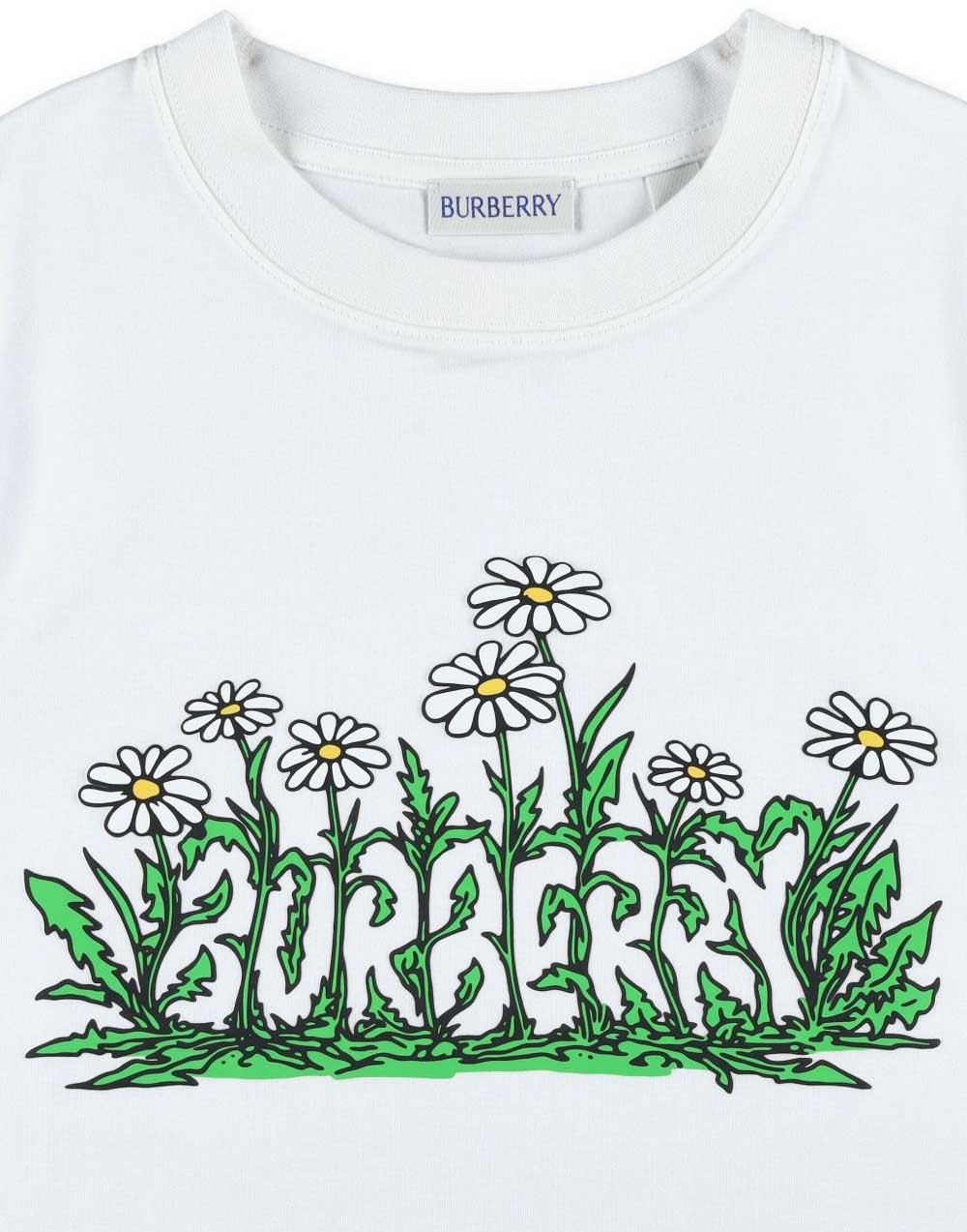 Burberry T-Shirts And Polos White Wit