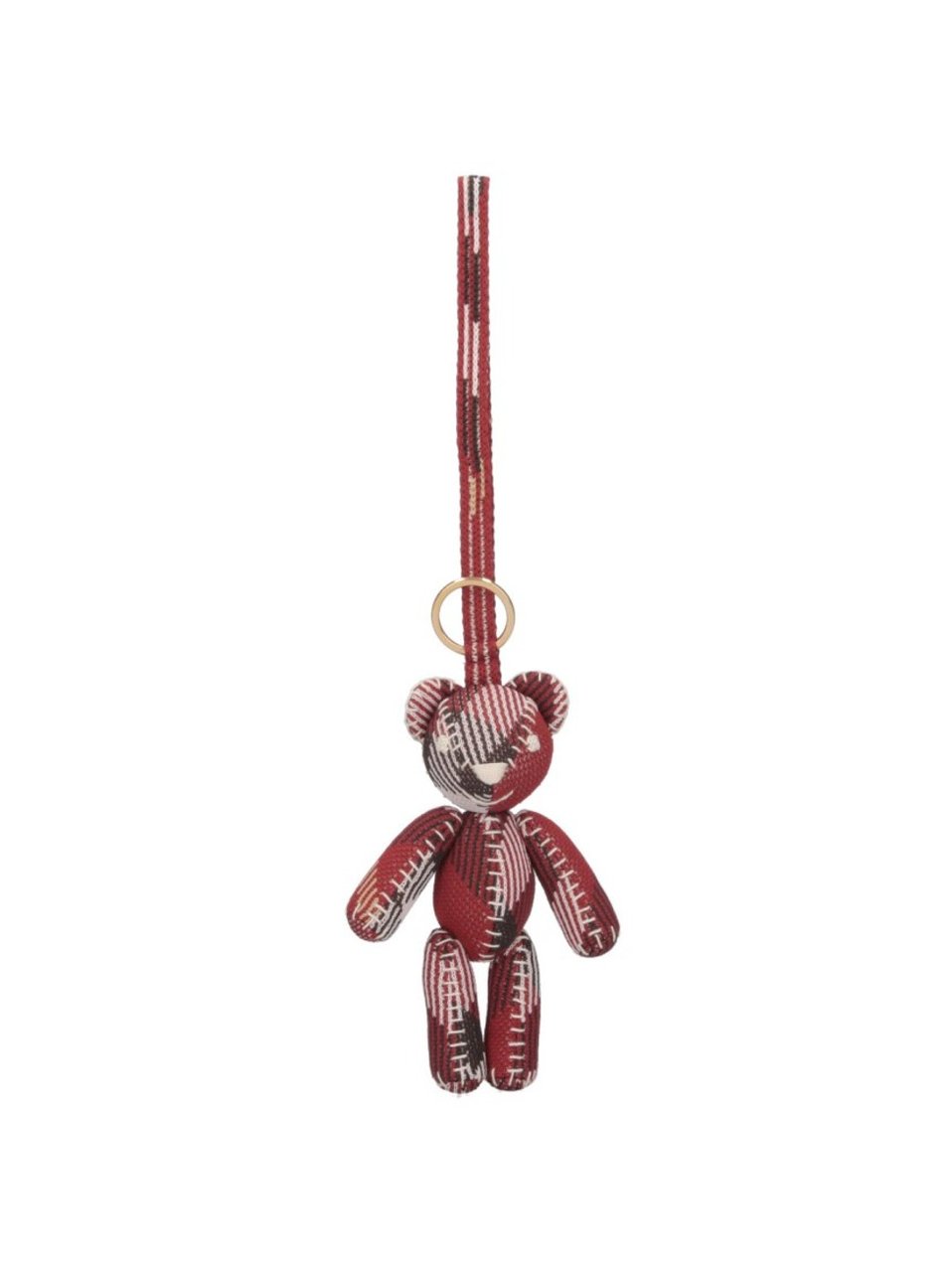Burberry "Thomas" Bear Keychain – Red Rood