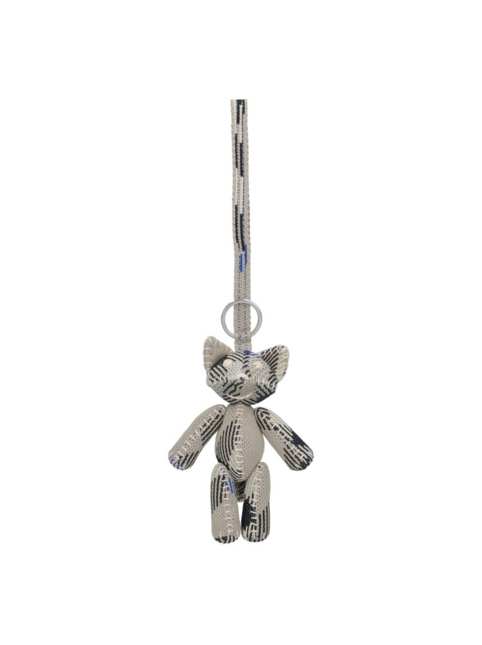 Burberry Fox Keychain Charm – Grey Grijs