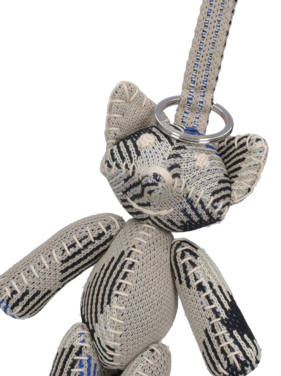 Burberry Fox Keychain Charm – Grey Grijs