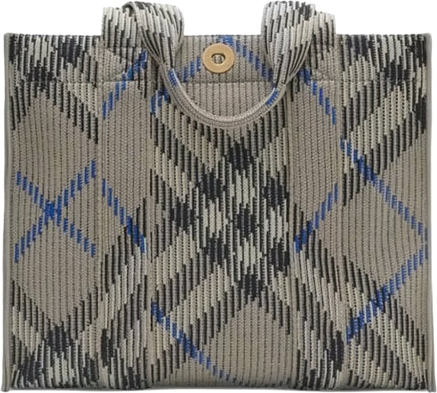 Burberry Structured Tote Bag Wit