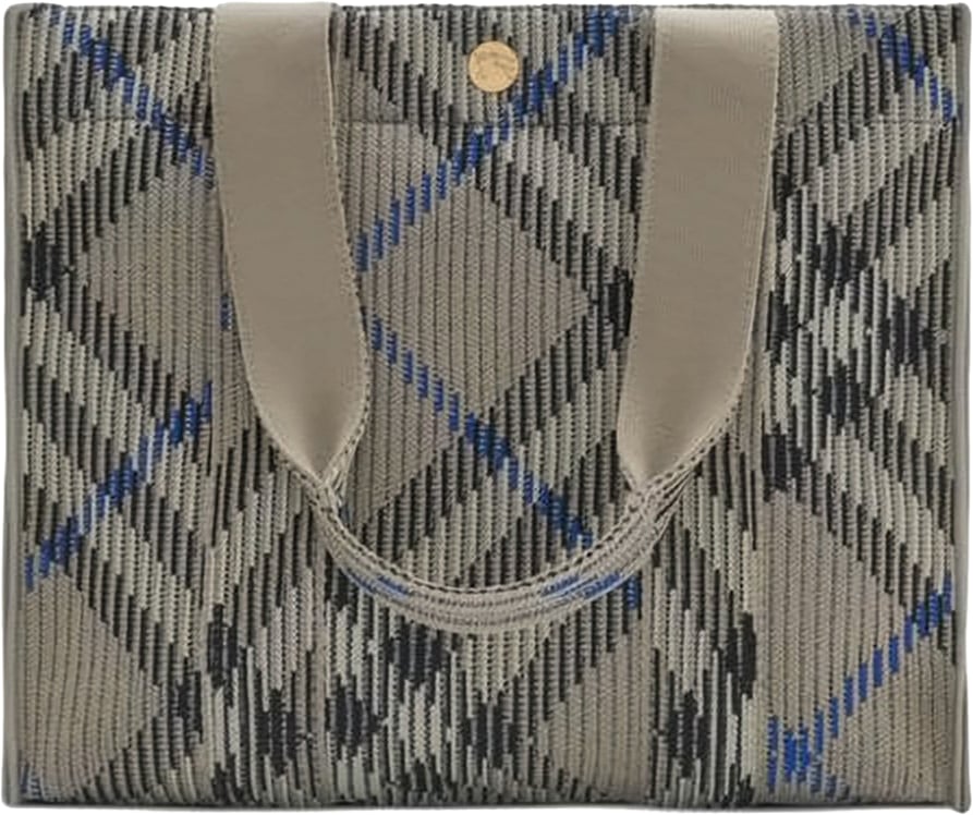 Burberry Structured Tote Bag Wit