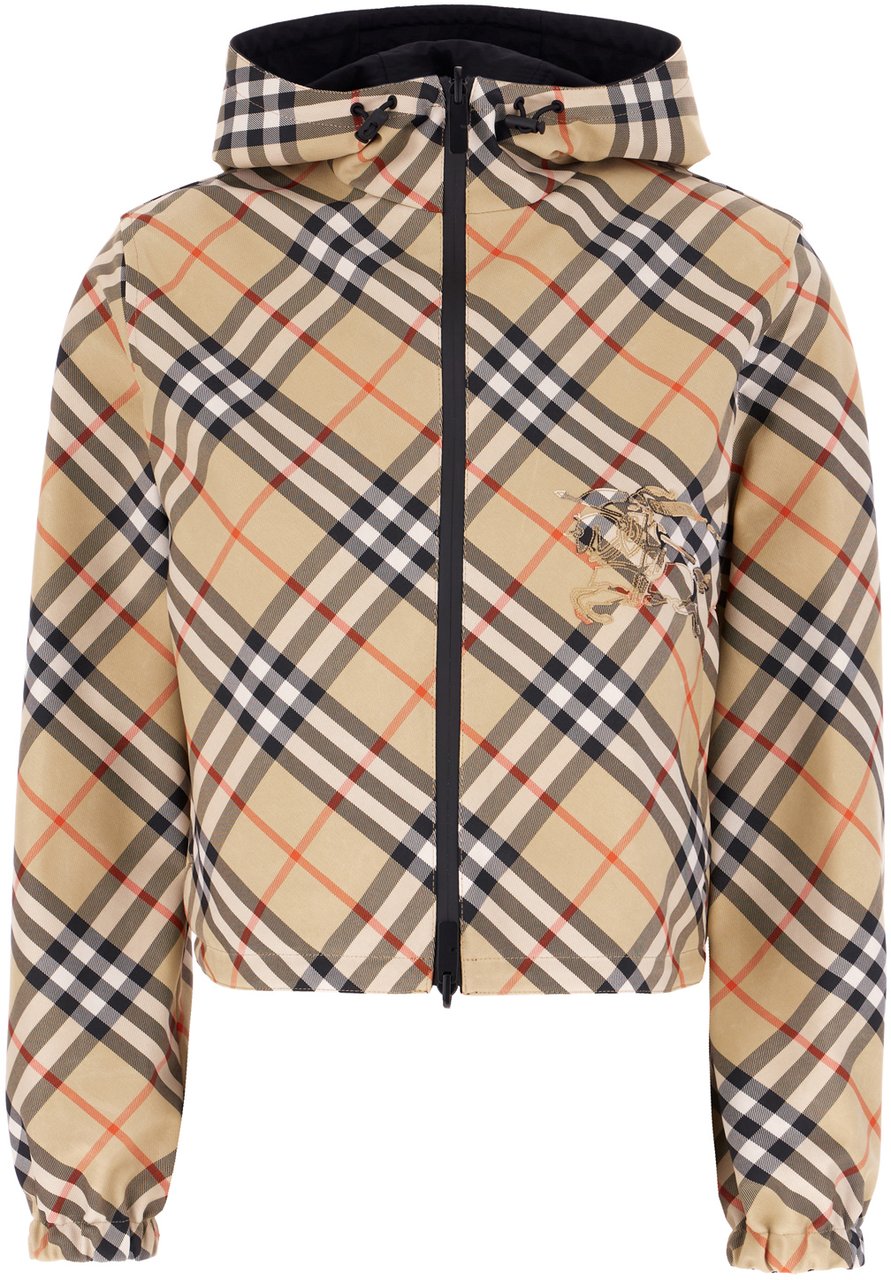 Burberry Burberry Printed polyester reversible jacket Divers