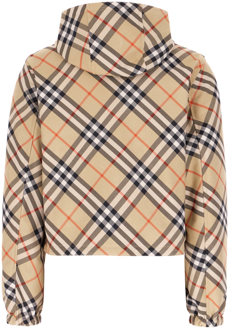 Burberry Burberry Printed polyester reversible jacket Divers